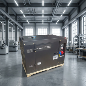 Générateur diesel silencieux SS SAMSON 8KW, démarrage électrique, 50Hz, économe en énergie, 240-415V, générateur diesel silencieux 8KW, triphasé - Product Image 2