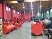 Ensemble de pompes de lutte contre l'incendie approuvé par l'Ulfm NFPA20, centrifuge, aspiration axiale, électrique, ensembles de pompes à incendie 50 GPM - 2000 GPM avec contrôleur