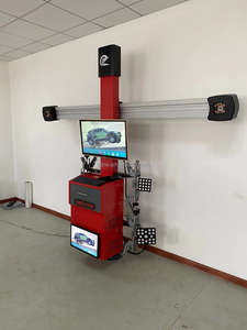 ระบบตั้งศูนย์ถ่วงล้อ 4 จุด พร้อมแท่นยกสำหรับรถยนต์และรถบรรทุก, กล้อง 3 มิติ/CCD, ระบบคอมพิวเตอร์ - Product Image 1