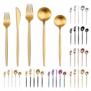 Wholesale Luxury Cutlery Wedding Event Flatware Dinner Knife Spoon Fork Set Stainless Cutlery Set - Product Image 1