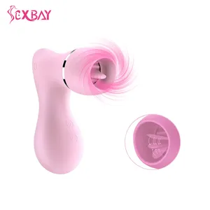 Sexbay欧洲爆炸舔振动器阴蒂吸盘刺激器手淫乳头舔舌头玩具成人性玩具