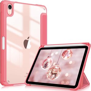 Funda protectora para tableta con ranura para bolígrafo a prueba de golpes para <span class=keywords><strong>Ipad</strong></span> 10 <span class=keywords><strong>2022</strong></span> 7 8 <span class=keywords><strong>9</strong></span> 10,2 Mini 6, funda acrílica abatible para tableta - Product Image 1