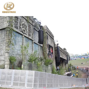 Barrière de foule pliable en aluminium Kenzotruss, barrière de concert en aluminium - Product Image 4