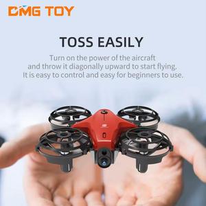Vente en gros drone radiocommandé 2.4G Avion d'évitement d'obstacles à quatre côtés <span class=keywords><strong>Soucoupe</strong></span> volante Mini drone rouge à détection manuelle Cadeaux pour enfants - Product Image 3
