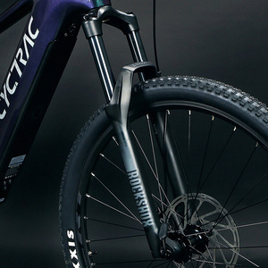 Vélo électrique à moteur central 12 vitesses 500W, haute puissance, 48V, VTT, batterie lithium intégrée, cadre en fibre de carbone, EM10 M560 Integrat - Product Image 2