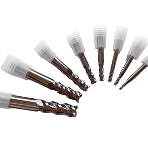 Loong TOOL อะไหล่เครื่องกัด CNC 3FluteD 2/D3/D4-50-3F.HRC55สำหรับเครื่องอลูมิเนียมคาร์ไบด์ - Product Image 5