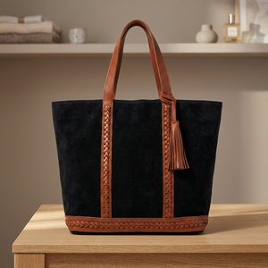 Sac à main en cuir véritable pour femme à prix abordable, personnalisable, de luxe, très vendu, de haute qualité, imperméable, avec fermeture éclair et logo brodé - Product Image 3