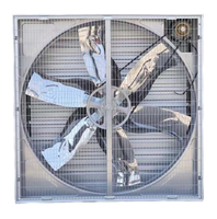 54 pouces 220v extracteur d'air industriel ventilateur d'extraction de volaille ventilateur de refroidissement à effet de serre pour entrepôt d'usine