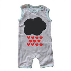 Combinaisons pour bébés en coton biologique OEM, vente en gros de vêtements pour nouveau-nés, coton Pima, bambou interlock, écologiques, respirants, unisexes, Ali Express - Product Image 1