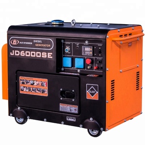Generador Portátil Silencioso de 5KW Refrigerado por Aire con 50Hz para Uso Doméstico JD6000SE - Product Image 3