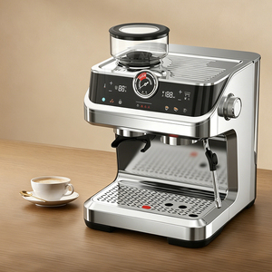 เครื่องชงกาแฟกึ่งอัตโนมัติพร้อมเกจวัด - ระบบแสดงผลภาพเพื่อการควบคุมการสกัดที่เหมาะสมที่สุด - Product Image 4