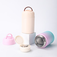 Pot de conservation alimentaire en acier inoxydable de 500 ml sans BPA, thermos alimentaire isolé sous vide