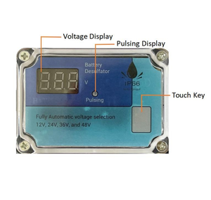 Désulfateur de batterie Huaxiao 12V 24V 36V 48V Désulfateur automatique à impulsions pour batteries au plomb-acide - Product Image 1