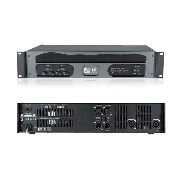 High Quality 4 Channel Digital Power Amplifier for Professional Stage Karaoke and Dj Audio