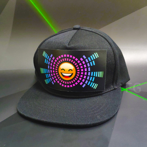 Mũ Panen <span class=keywords><strong>El</strong></span> Dạ Quang Nhấp Nháy, Đèn Led Kích Hoạt Bằng Âm Thanh, Hàng Mới Về 2021 - Product Image 5