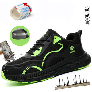 Sepatu keamanan kerja uniseks, alas kaki pelindung nyaman sol tengah Kevlar 2025 - Product Image 2