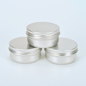 Envase de Aluminio Blanco de 50 ml, Lata Redonda Plateada, Frascos Metálicos para Bálsamo de Perfume Sólido - Product Image 4