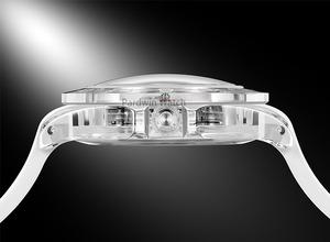 นาฬิกาข้อมือหรูสำหรับผู้ชาย แสดงเวลา 24 ชั่วโมง พร้อมอินเด็กซ์เรืองแสง Super-Luminova BGW9 ใช้กลไก SW330-1 - Product Image 4