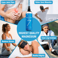 Spray d'huile de magnésium de qualité thérapeutique de marque privée pour la relaxation apaisante musculaire relaxation du corps sommeil meilleur soulagement du stress