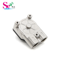 Compteur de débit d'eau liquide Dijiang pour appareils électroménagers, capteur de débit homologué CE ZJKFJ-S1 en acier inoxydable avec turbine