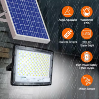 Omsen Factory 150W 200W 300W 400W Ip67 Lampe solaire à haut mât Reflectores LED Projecteur mural extérieur
