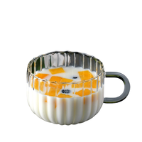Tasse en verre de gobelet à boire de citrouille de résistance à hautes températures tasse à café en verre de Borosilicate