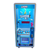 Máquina expendedora de premios operada con monedas, desafío de 10 segundos, máquina de juego de grúa comercial para arcade