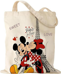 Bolsa de Mano Personalizada Resistente, Bolsa de Compras de Lona de Algodón Orgánico, Bolsa de Hombro Ecológica con Logotipo Personalizado - Product Image 4