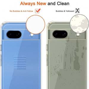 Funda Protectora de Silicona Suave a Prueba de Golpes para Google Pixel 9 XL 18 Pro 19A L10 15 16 17 Ultra Delgada, Carcasa Trasera Transparente - Product Image 6