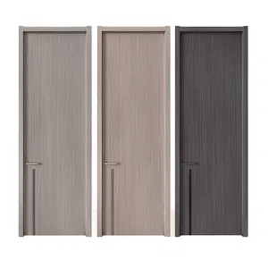 ABYAT थोक मूल्य एकल लकड़ी का दरवाजा डिजाइन नया उत्पाद गोल्डन आपूर्तिकर्ता सादा लकड़ी का दरवाजा