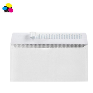 Sobres comerciales de seguridad de una sola ventana izquierda de proveedor Chino de alta calidad 500 No. 9 Peel Seal diseñado para correo seguro - Product Image 3