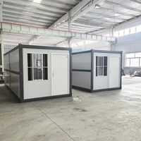 Structure durable, faible coût, entretien, autres travaux de construction et immobilier, bâtiment temporaire, maison conteneur pliable