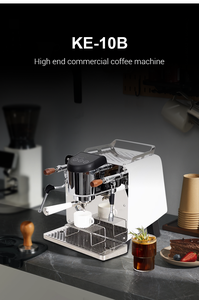 Sistema de caldera de intercambiador de calor complejo eléctrico profesional de acero inoxidable cafetera Espresso multifuncional Hotel hogar - Product Image 5