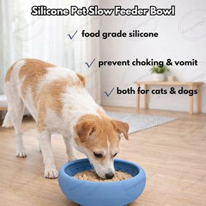 Comedero Lento para Perros de Silicona de Grado Alimenticio, Tamaño Grande, Antideslizante, Anti-Asfixia y Anti-Vómito, Tazón para Lamer para Mascotas - Product Image 2