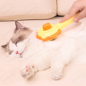 El más nuevo cepillo de autolimpieza para gatos, forma de Animal bonito, cepillo de pelo para el cuidado de mascotas con un clic - Product Image 6