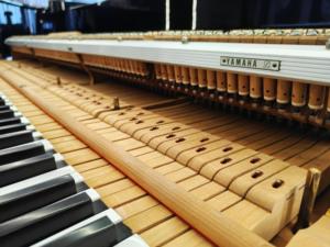 Piano de cola Yamaha G3E original, fabricado en Japón, modelo profesional de alta gama con sonido rico, tipo concierto, Baby G3E - Product Image 4