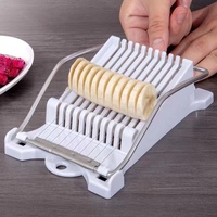 Mini trancheuse manuelle, mandoline pour aliments mous, coupe-œufs, trancheuse à viande en conserve, trancheuse à avocat, le trancheur, cortador