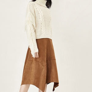 Dolcevita spesso personalizzato <span class=keywords><strong>con</strong></span> frangia per donna - Product Image 3