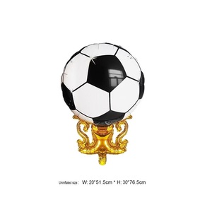 Bastón de animación de aluminio para la Copa de Fútbol, Diadema con globos, Globos, Balón de trofeo de campeones de fútbol, Artículos de fiesta para aficionados al fútbol - Product Image 4