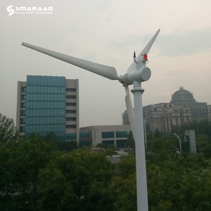 กังหันลมอุตสาหกรรมแบบแนวนอน Smaraad กำลังไฟ 100KW 200KW 500KW รุ่น SD-100KW/200KW/500KW สำหรับโรงไฟฟ้าพลังงานลม - Product Image 1