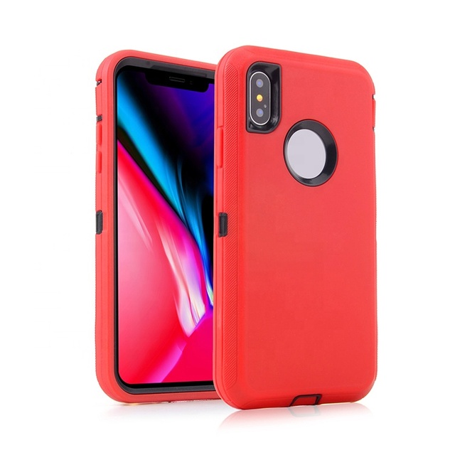 2022 New Arrival Heavy Duty PC TPU Defender Phone Cases with Belt Clip for iPhone 7 8 X 11 12 13 Pro Max