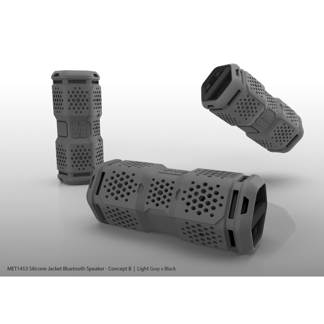 Best Selling IPX6 Waterproof Portable Outdoor Wireless Speaker for with 1400mAh Power Bank for Mobile Phone