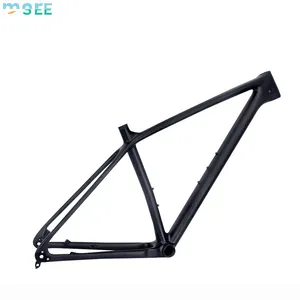 SeeMore T800 Carbon Fiber 700C Road Bike Frame 15" 17" 19" Height Frameset with Fork Disc Brake Internal Routing