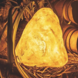 Ip65 3d Stone Shape Led <b>Decorative</b> <b>Lamp</b> Customized Resin & Fiberglass For Garden Lawn Christmas & Diwali Outdoor Lighting - Product Image 1