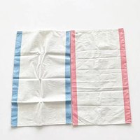 Sacs d'emballage en polypropylène tissé recyclé pour céréales, sacs en PP de 50 kg et 100 kg, fabrication de sacs en PP, vente en gros