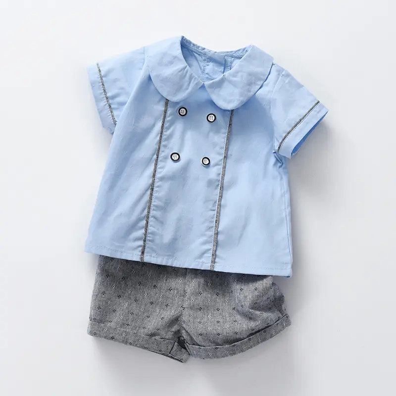 Индивидуальная одежда для маленьких мальчиков, Высококачественная детская одежда для мальчиков, оптовая продажа, комплекты одежды для мальчиков