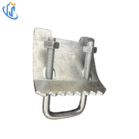 Fixateur de poutre à poteau léger UTTERLY UTT1103, fileté M8, pour installation sans soudure sur structure en acier, pince de fixation pour canal