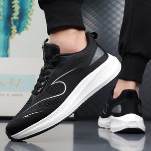 Zapatillas Deportivas para Hombre, Nueva Tendencia de Verano, Malla Transpirable con Cordones, Antideslizantes, para Estudiantes, con Suela Suave y Cómoda - Product Image 4