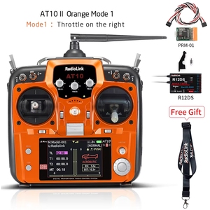 Pièces de voiture RC, télécommande <span class=keywords><strong>RadioLink</strong></span>, émetteur RC professionnel <span class=keywords><strong>AT10II</strong></span>, télémétrie en temps réel RSSI, sortie de signal SBUS/PWM/PPM - Product Image 2