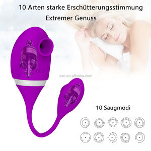 Alat Masturbasi Elektronik Tahan Air untuk Wanita, Penghisap Klitoris, Pemijat Titik G, Mainan Seks untuk Wanita Dewasa, Vibrator untuk Pasangan - Product Image 4